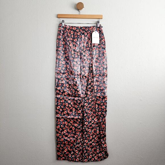 Rumer The Label Dresses & Skirts - NEW Rumer The Label Soraya Black Floral Maxi Pencil Skirt